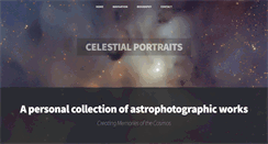 Desktop Screenshot of celestialportraits.com