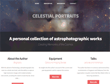 Tablet Screenshot of celestialportraits.com